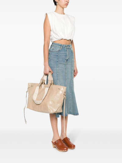 Isabel Marant Wardy leather tote bag outlook