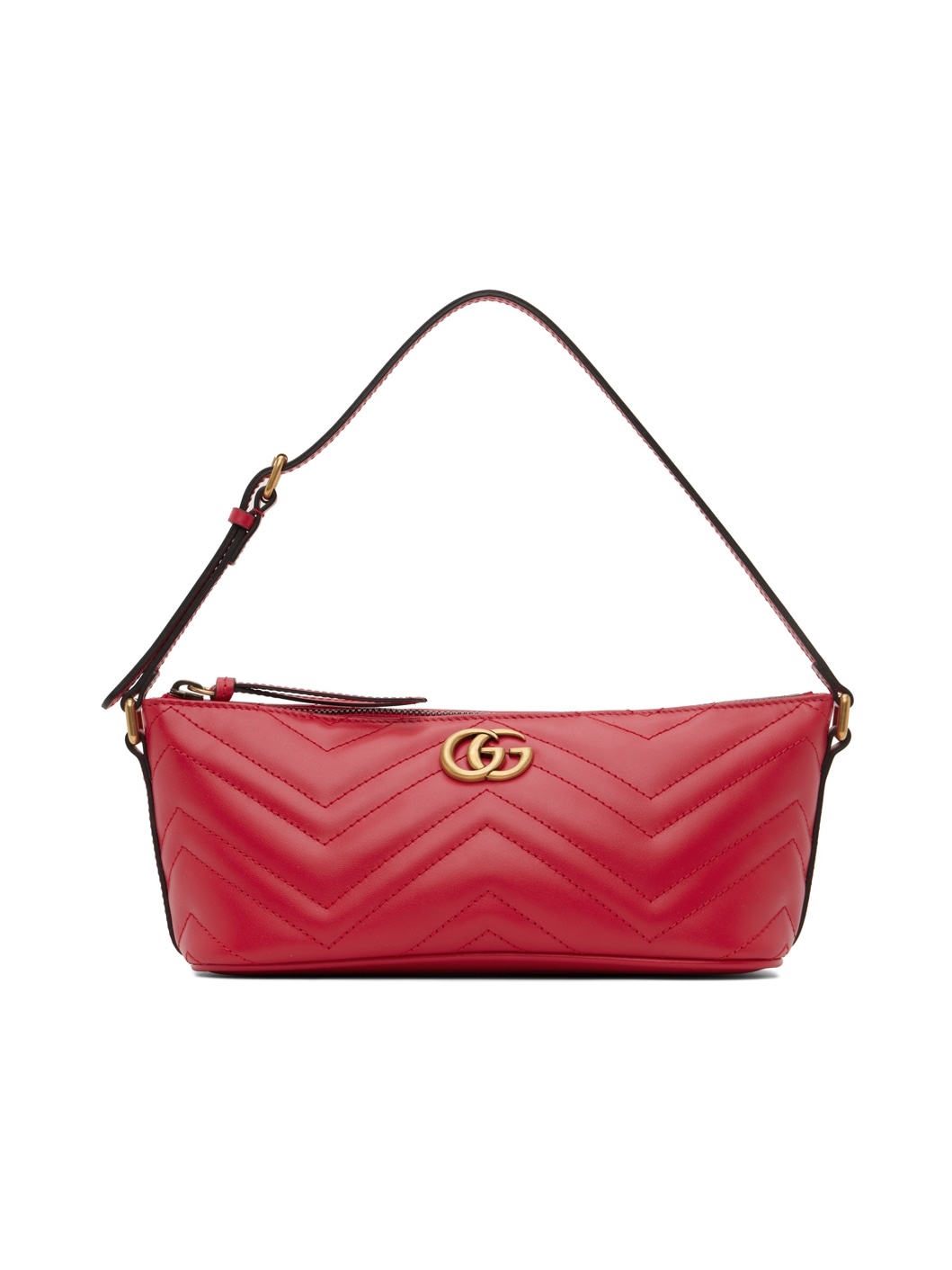 GUCCI Red Small GG Marmont Bag ssense REVERSIBLE