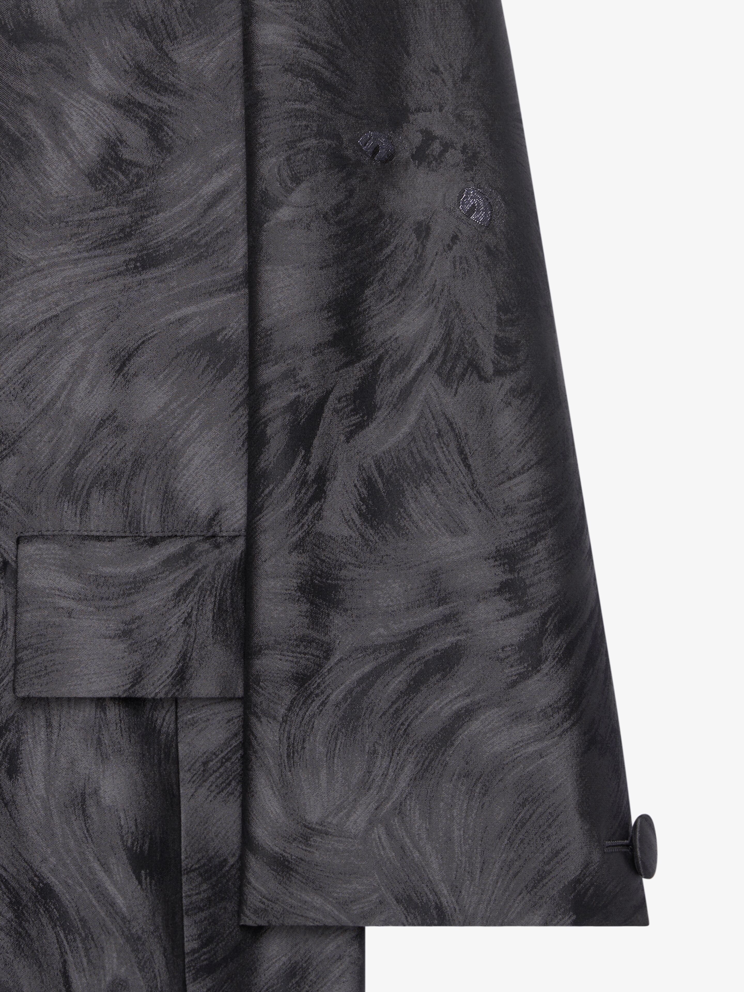 COAT IN CAT JACQUARD - 6