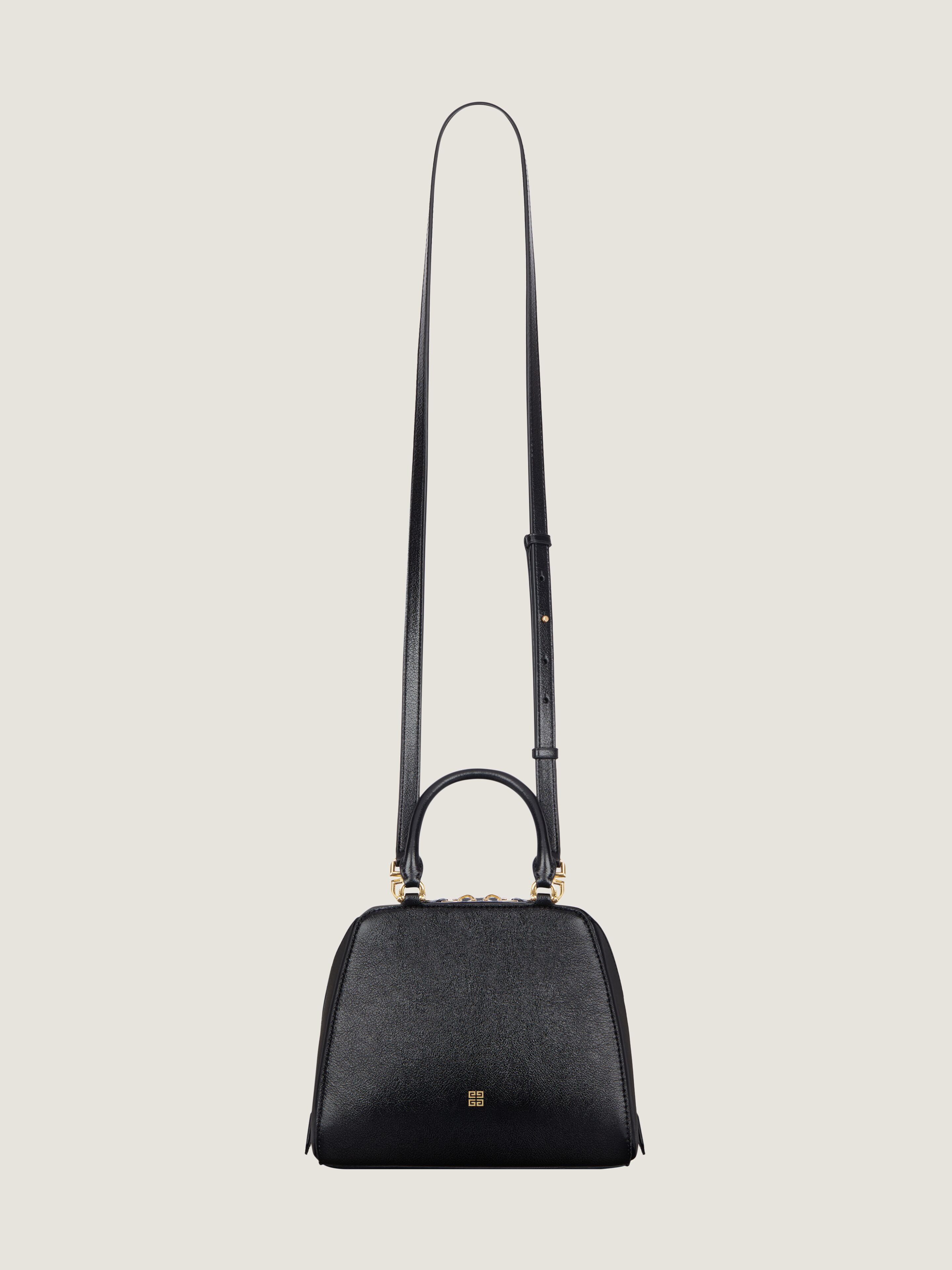 MINI ANTIGONA CUBE BAG IN LEATHER - 4