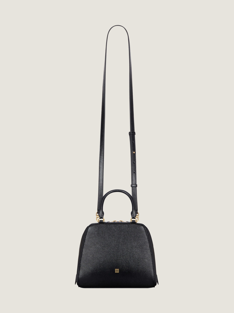 MINI ANTIGONA CUBE BAG IN LEATHER 4