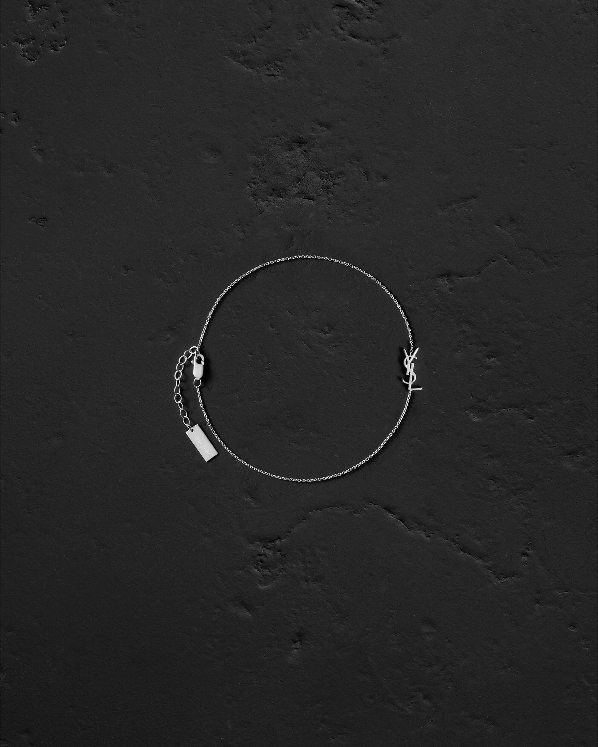 CASSANDRE ANKLE BRACELET IN 18K GREY GOLD - 1