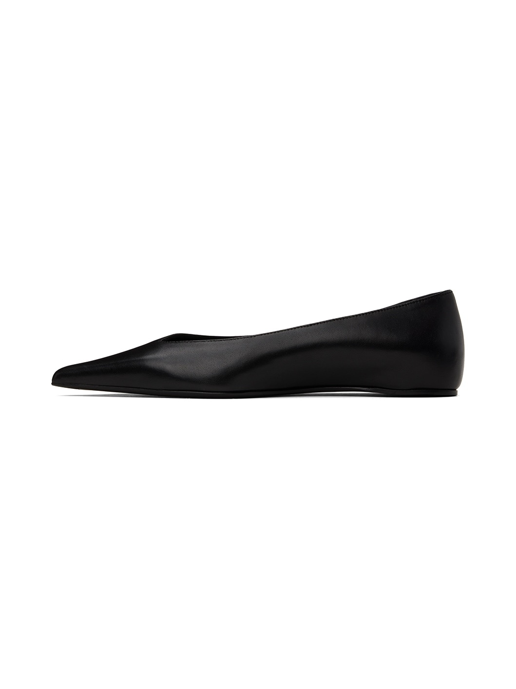 Black 'The Asymmetric' Ballerina Flats - 3