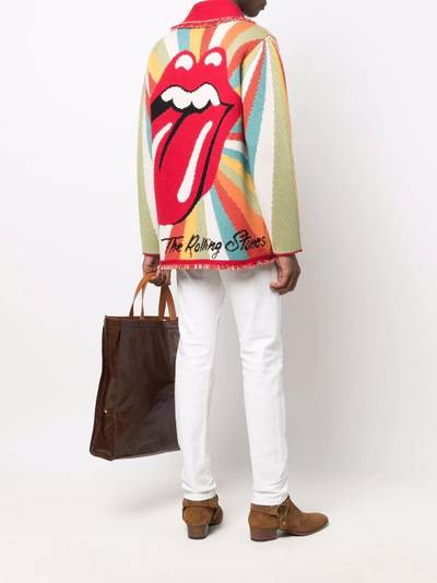 Alanui Psychedelic Lips Icon cardigan outlook