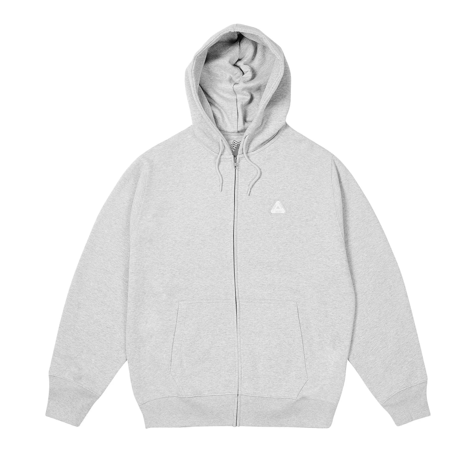Palace Sofar Zip Hood 'Grey Marl' - 1