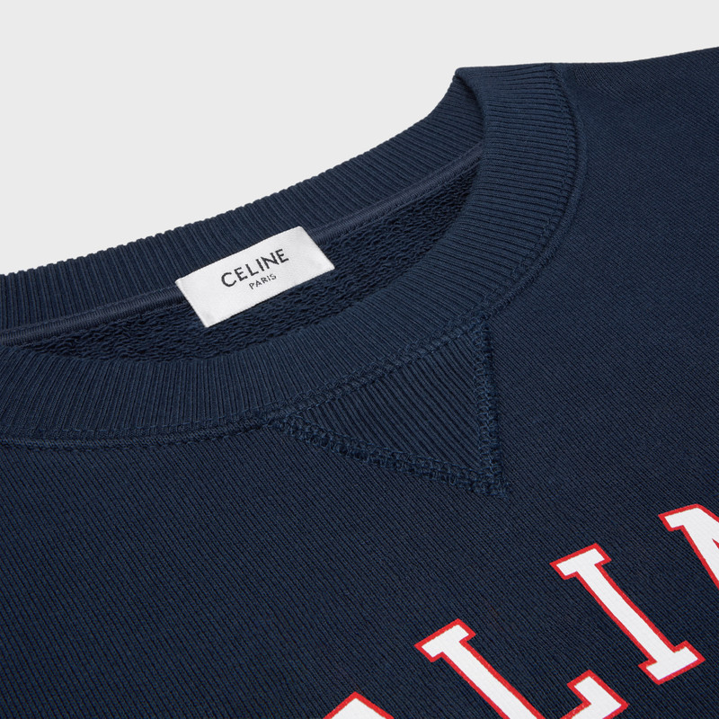RELAXED SWEATSHIRT IN cotton fleece 3