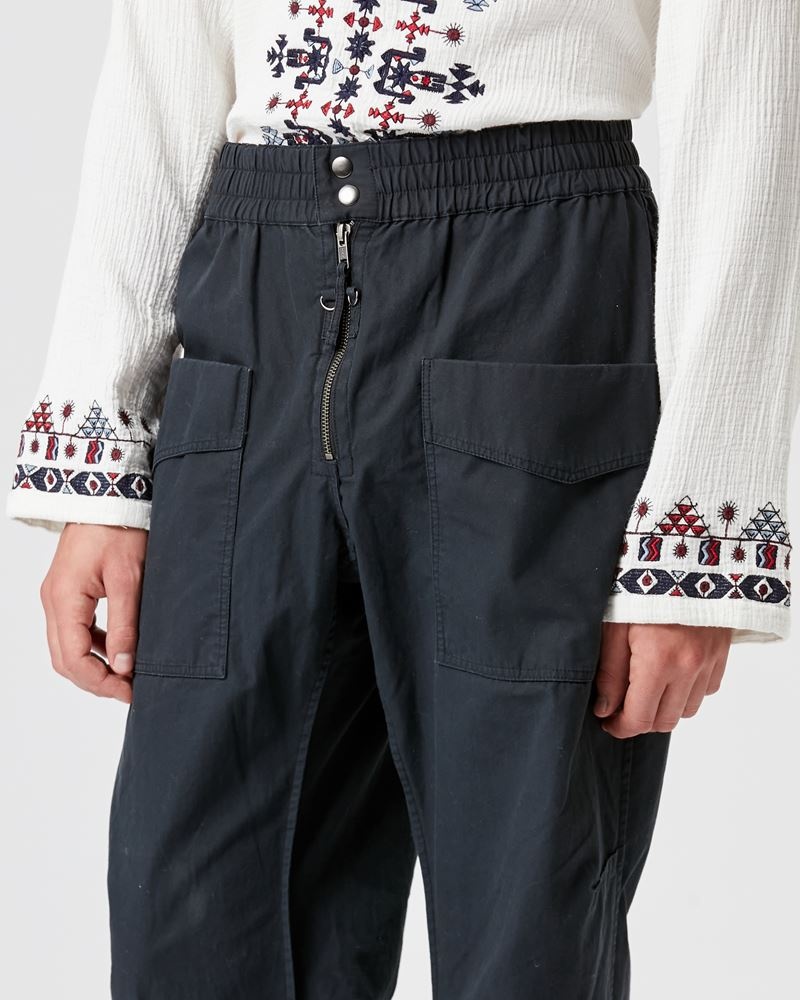 TILSENO COTTON TROUSERS - 3
