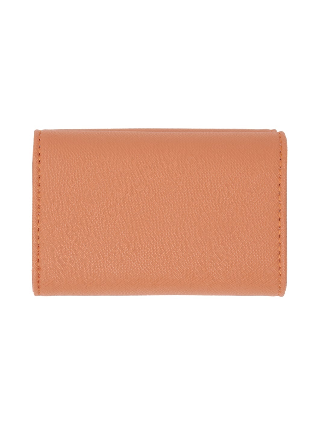 Orange Saffiano Envelope Billfold Wallet - 2