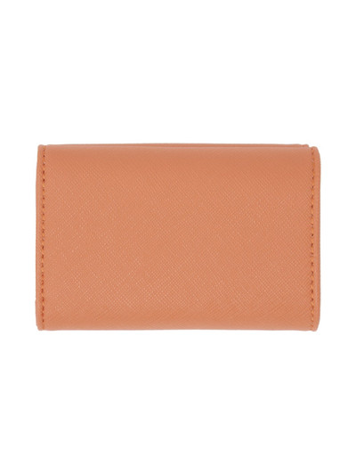 Vivienne Westwood Orange Saffiano Envelope Billfold Wallet outlook