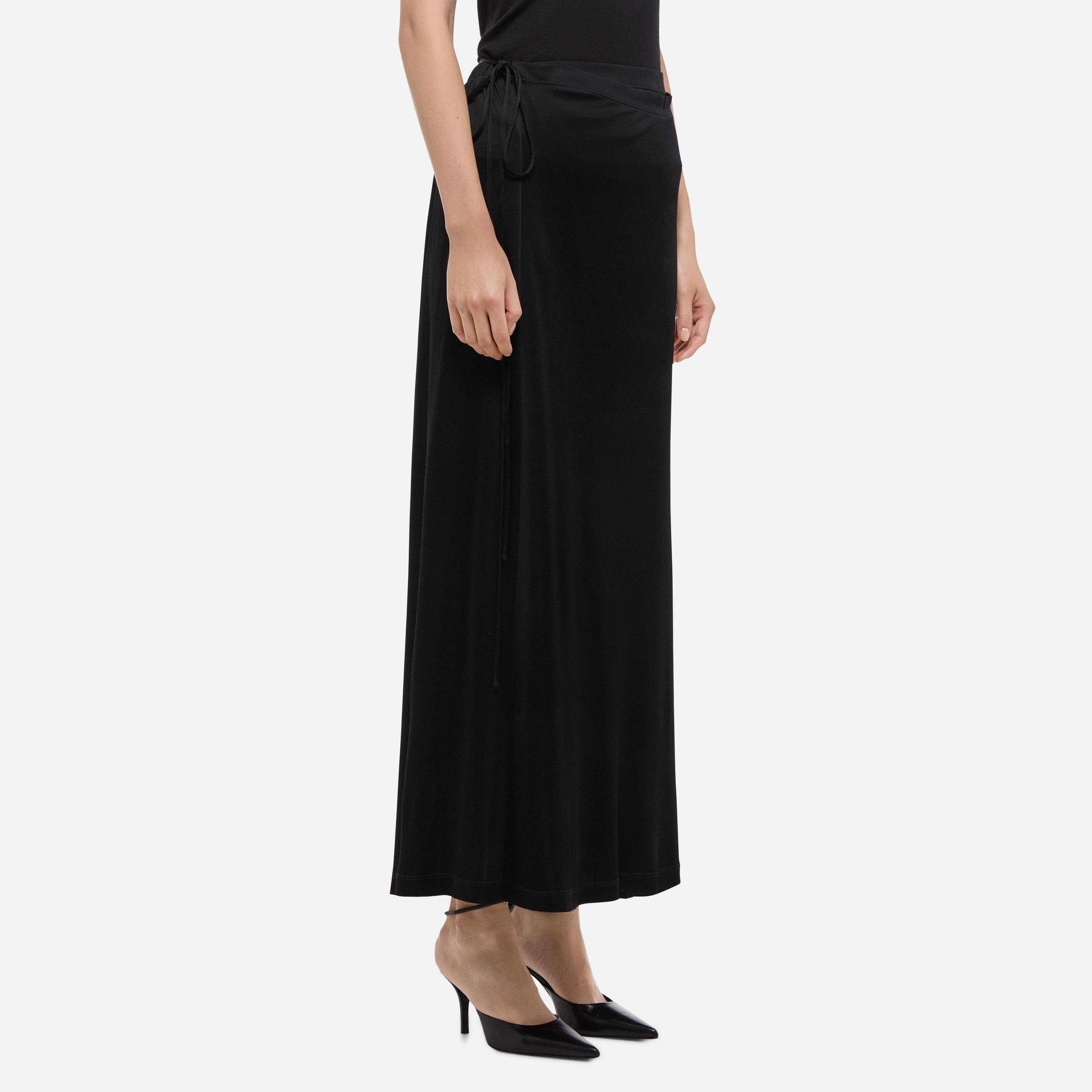 FLUID WRAP SKIRT - 6