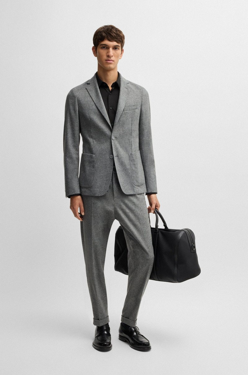 BOSS SLIM-FIT SHIRT IN PERFORMANCE-STRETCH COTTON-BLEND JERSEY outlook
