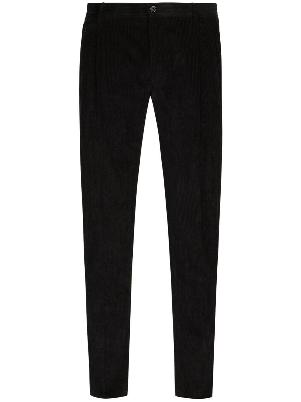 corduroy tailored trousers - 1