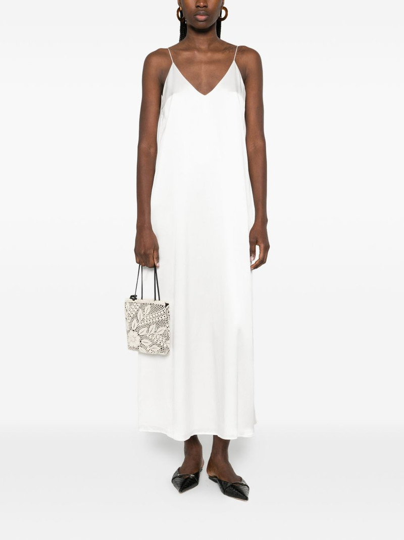 LISA YANG V-neck strap midi dress outlook