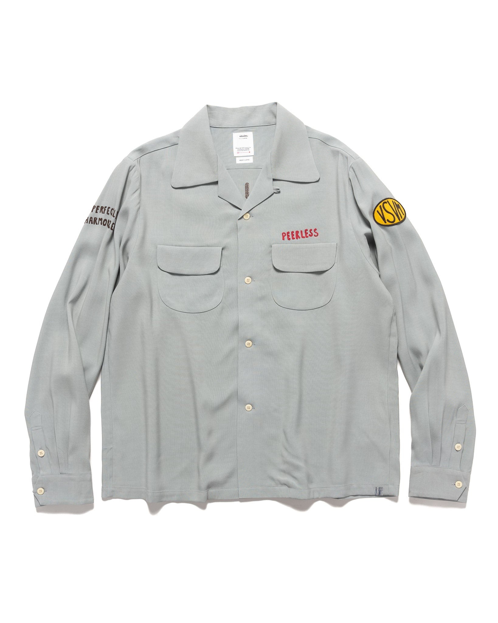 Keesey G.S. Shirt L/S I.Q.W.T. Grey - 1