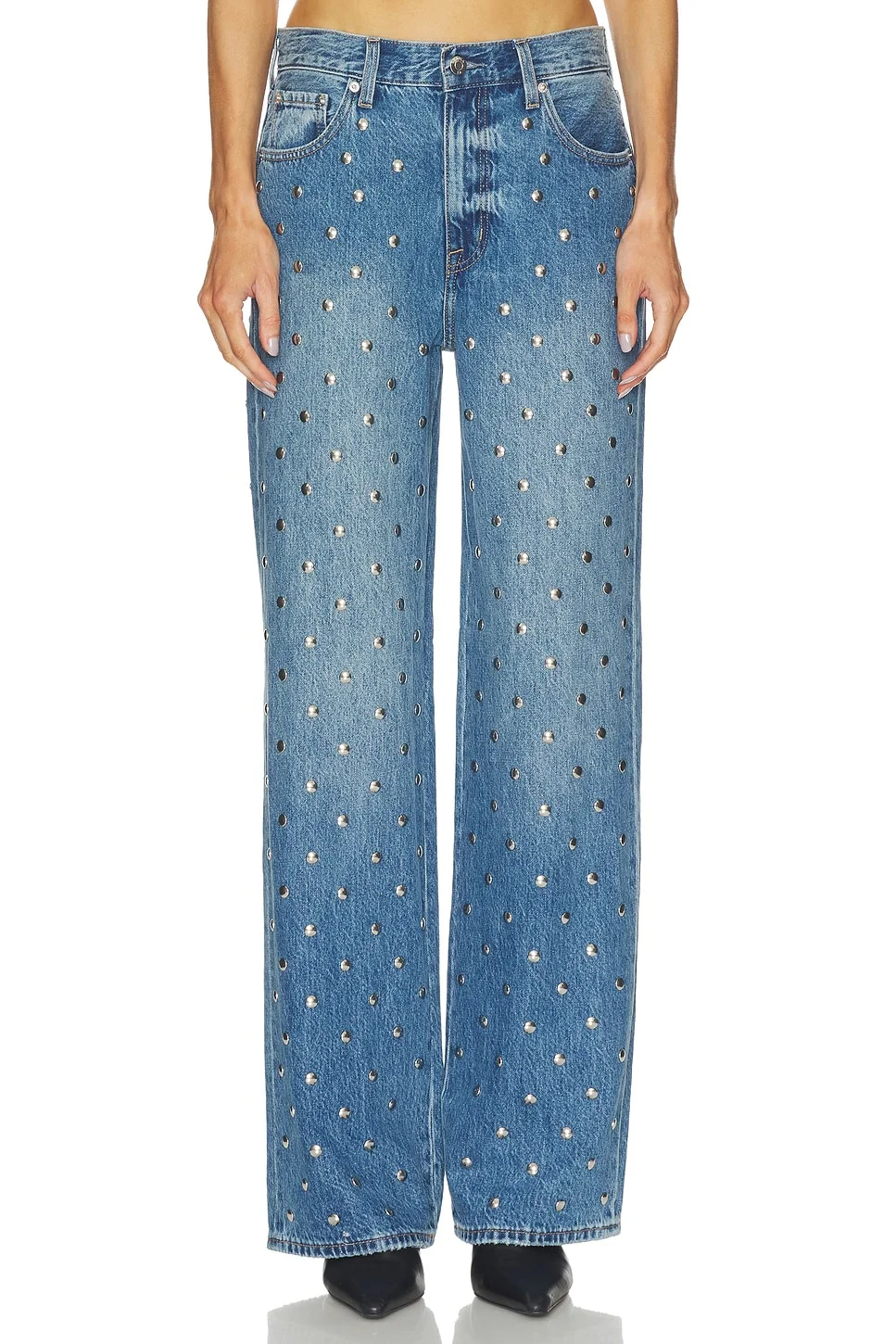 Hendrix High Rise Wide Jeans - 1