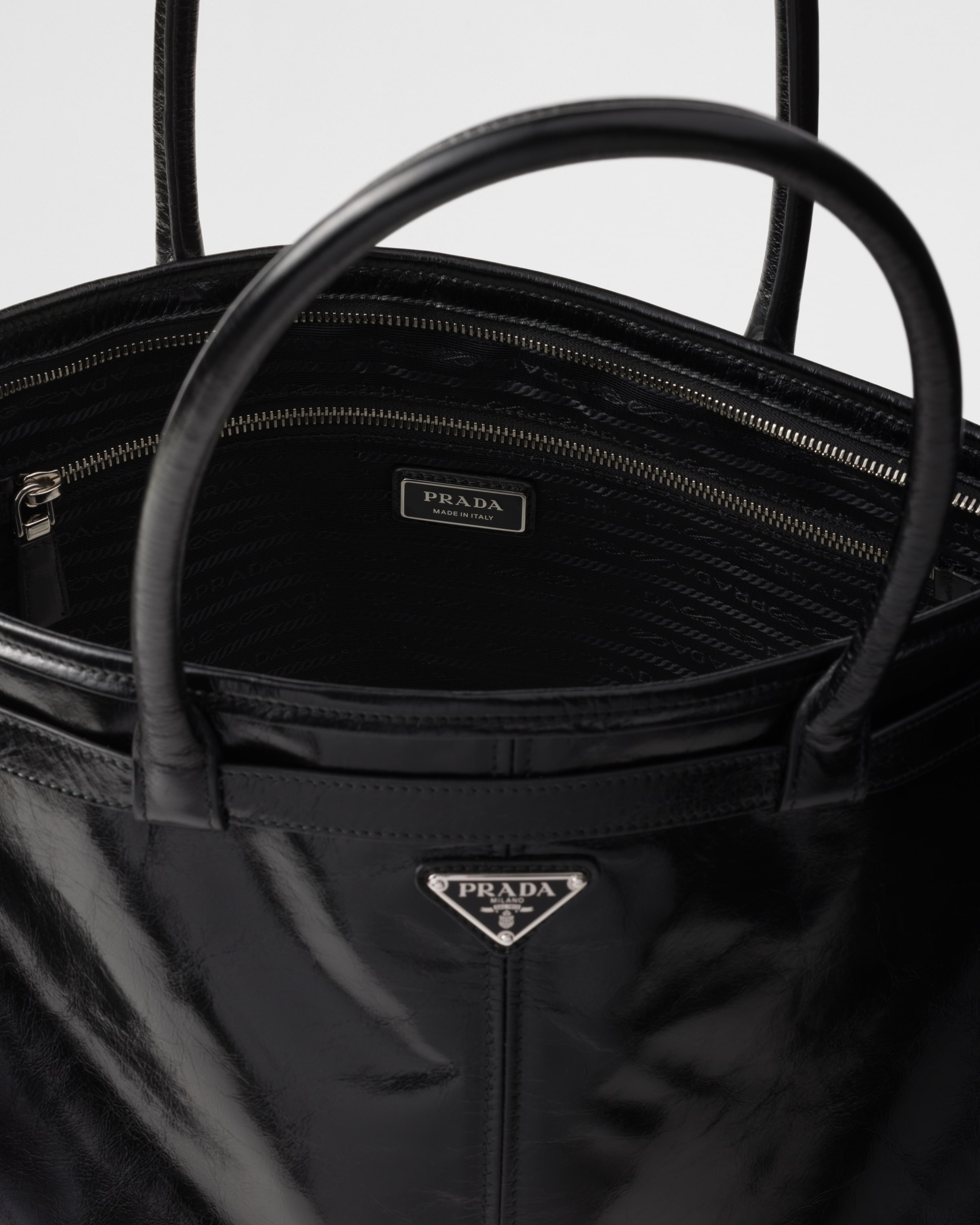 Leather tote bag - 5