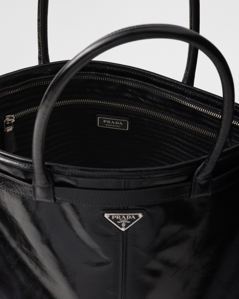 Leather tote bag 5