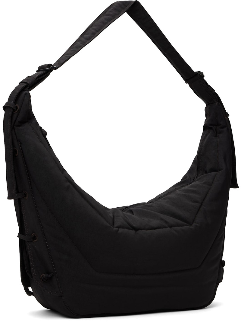 Lemaire Brown Large Soft Game Bag outlook