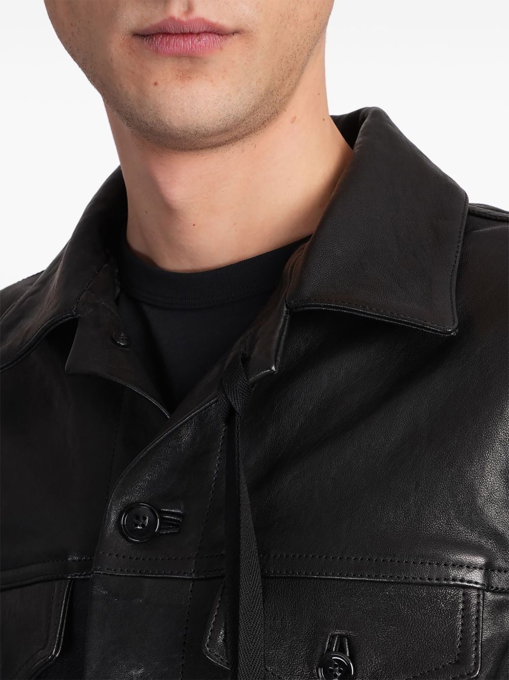 Ebbe leather jacket - 5
