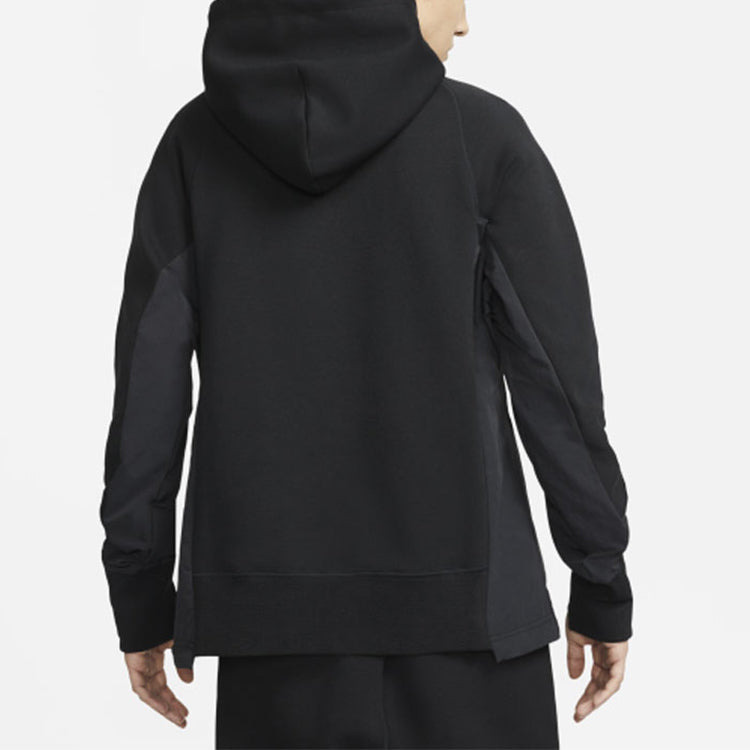 Nike x Sacai Crossover Logo Printing Splicing Contrasting Colors Sports Asia Edition Black CZ4695-01 - 4