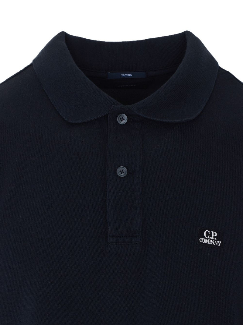 logo-patch piqué polo shirt 4