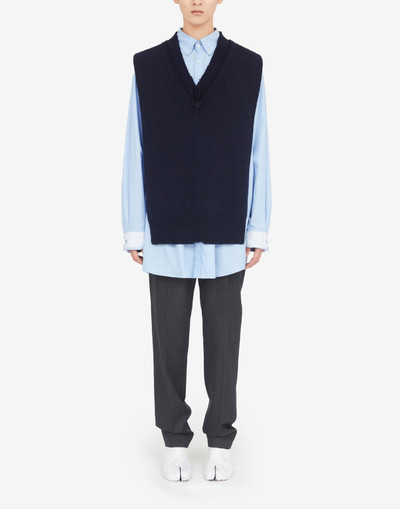 Maison Margiela Décortiqué V-neck tabard outlook