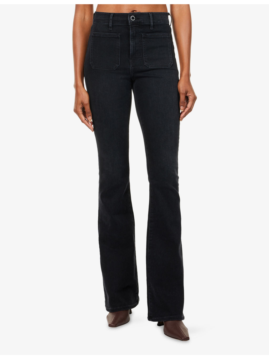 Beverly Skinny Cotton-Blend Jeans - 3