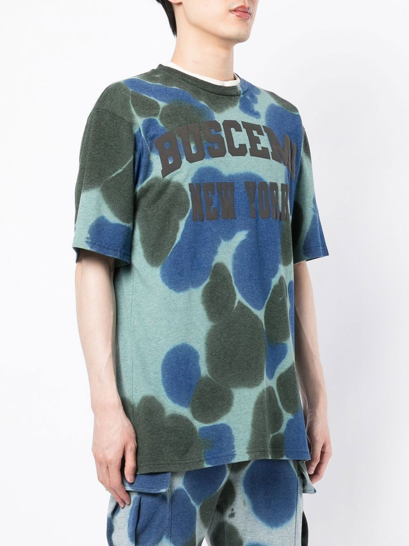 tie-dye print logo T-shirt 3