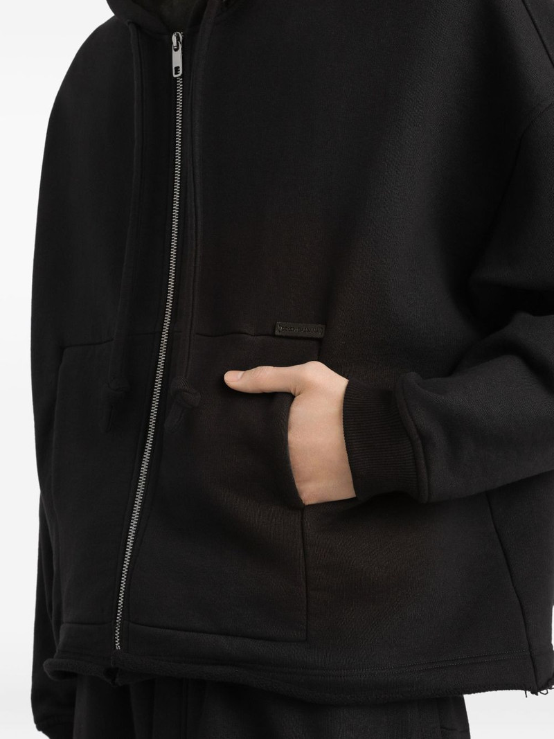 zip-up cotton hoodie 4