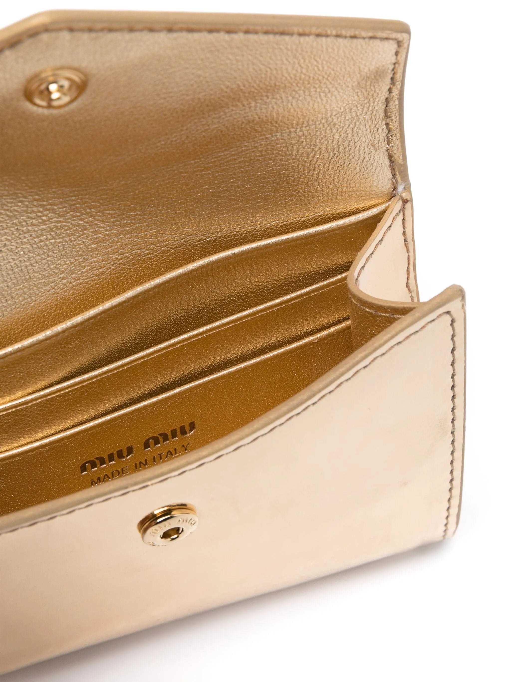 Logo-embossed Patent Leather Purse - 2