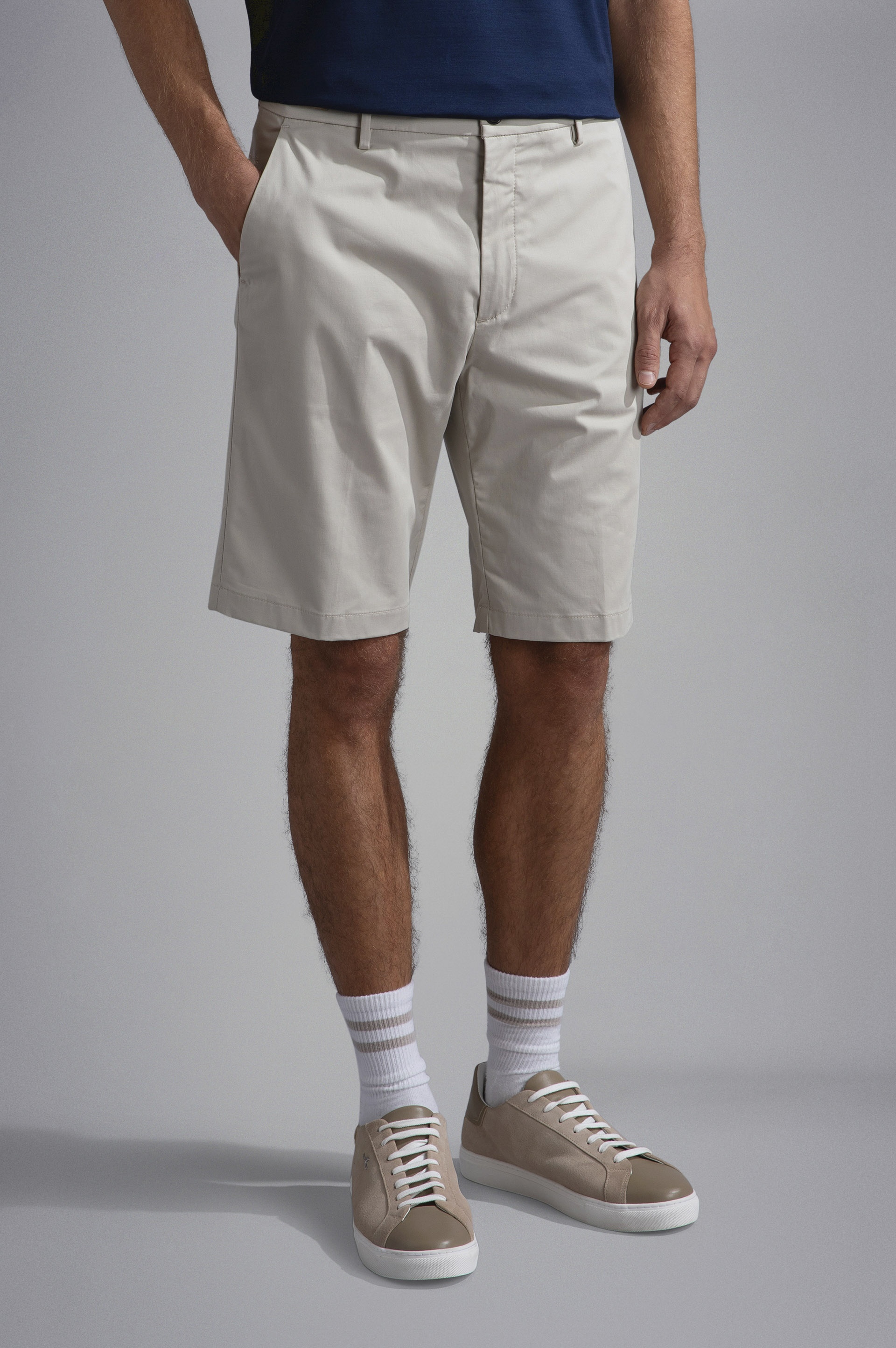 SUPIMA® STRETCH COTTON BERMUDA SHORTS - 6