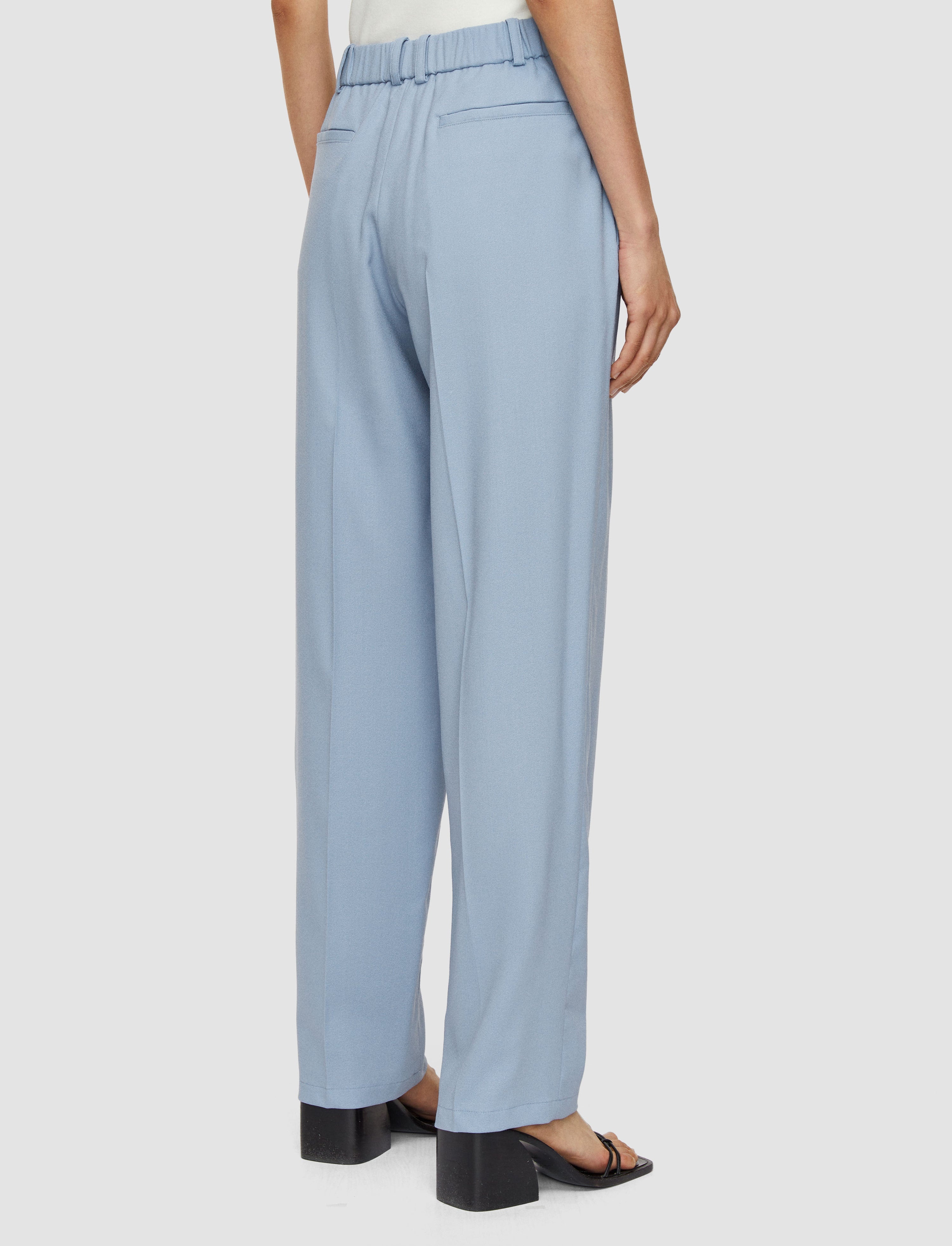 Bucklel Tailoring Crepe Trousers - 3