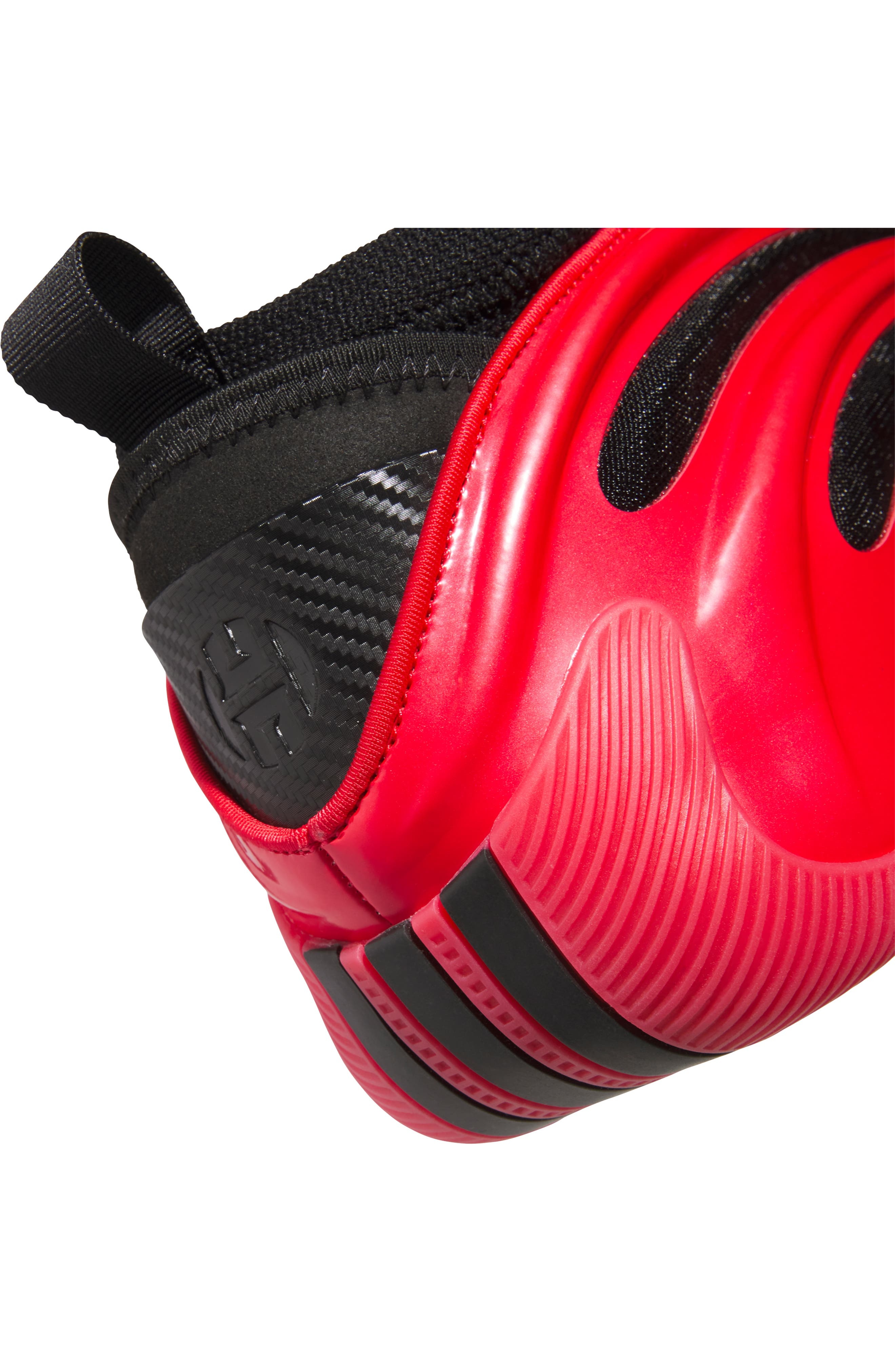 adidas Gender Inclusive Harden Volume 9 Basketball Shoe in Pure Ruby/Black/Lucid Blue at Nordstrom - 7