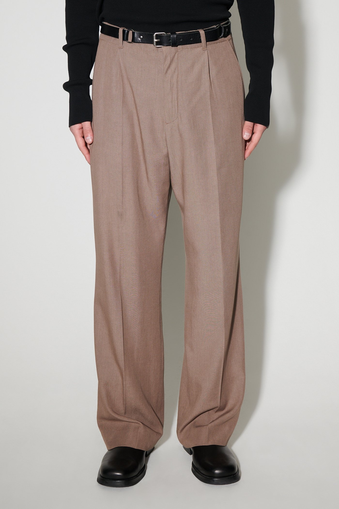 Borrowed Chino Muddy Lavender Lyo Wool - 2