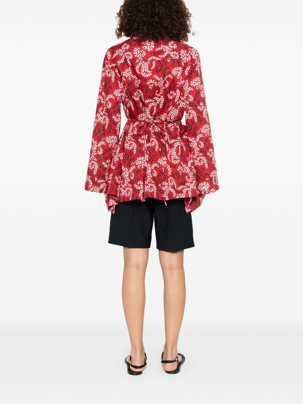printed cotton shirt - 4