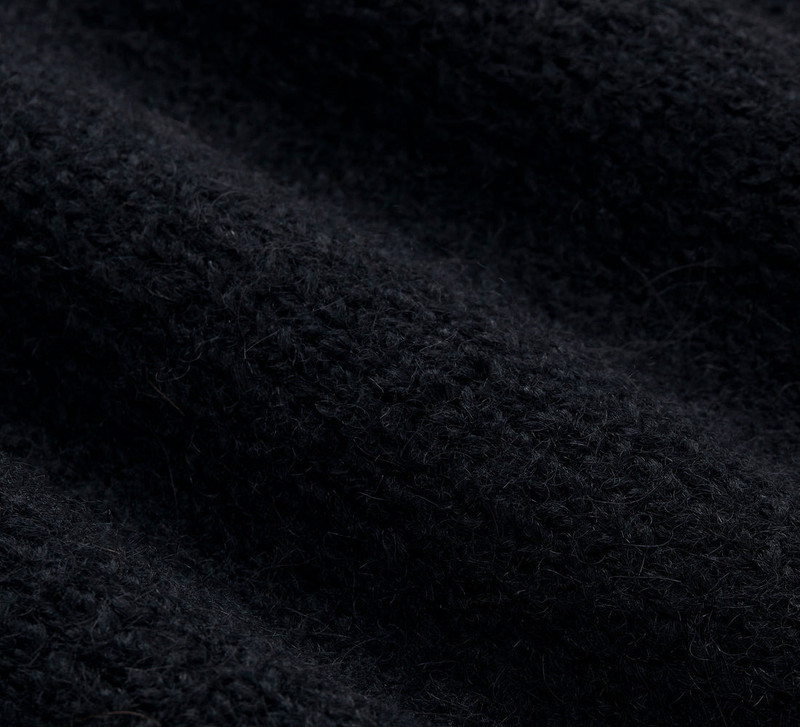 Alpaca Crewneck - Black 5