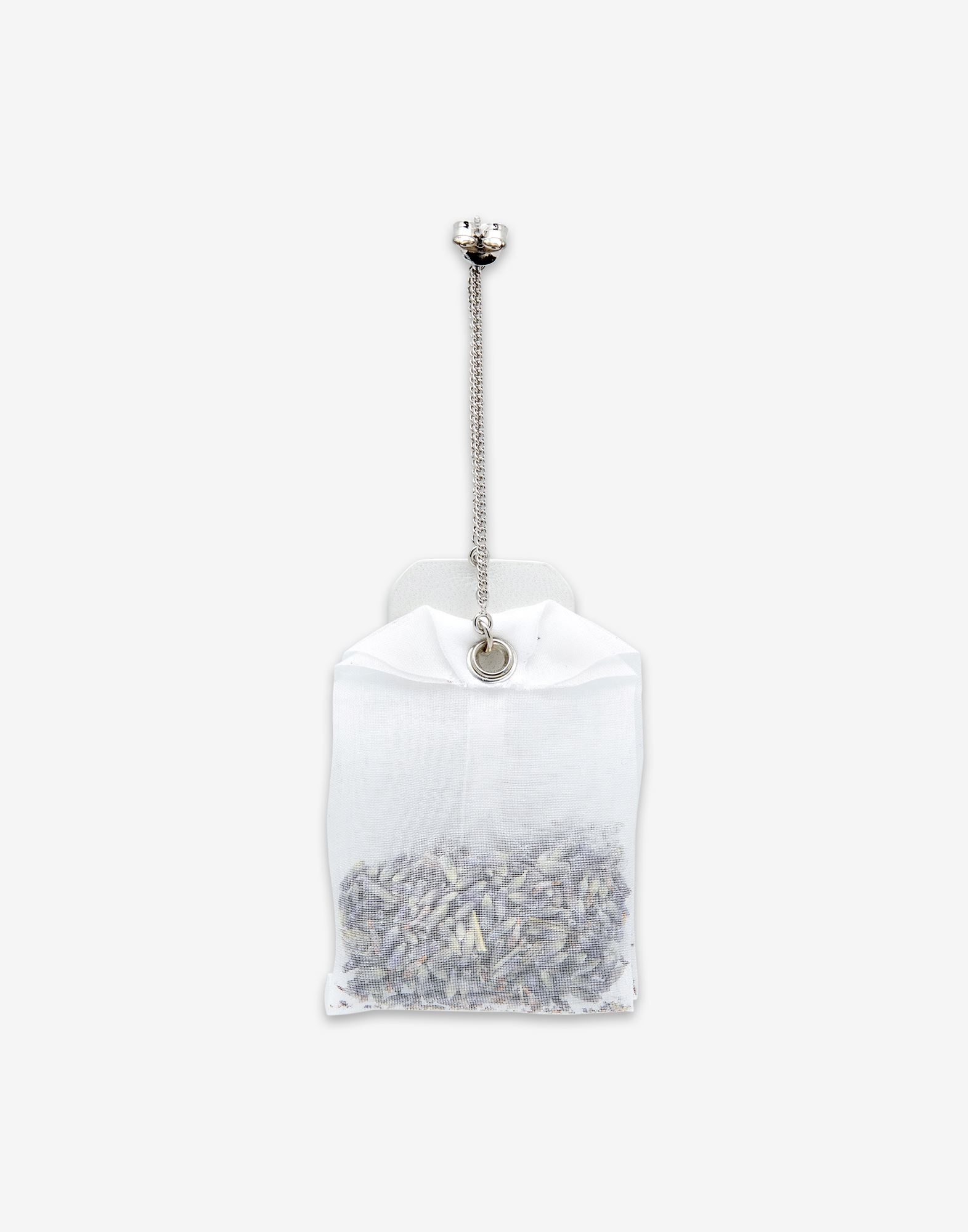 Tea bag brass earring - 2