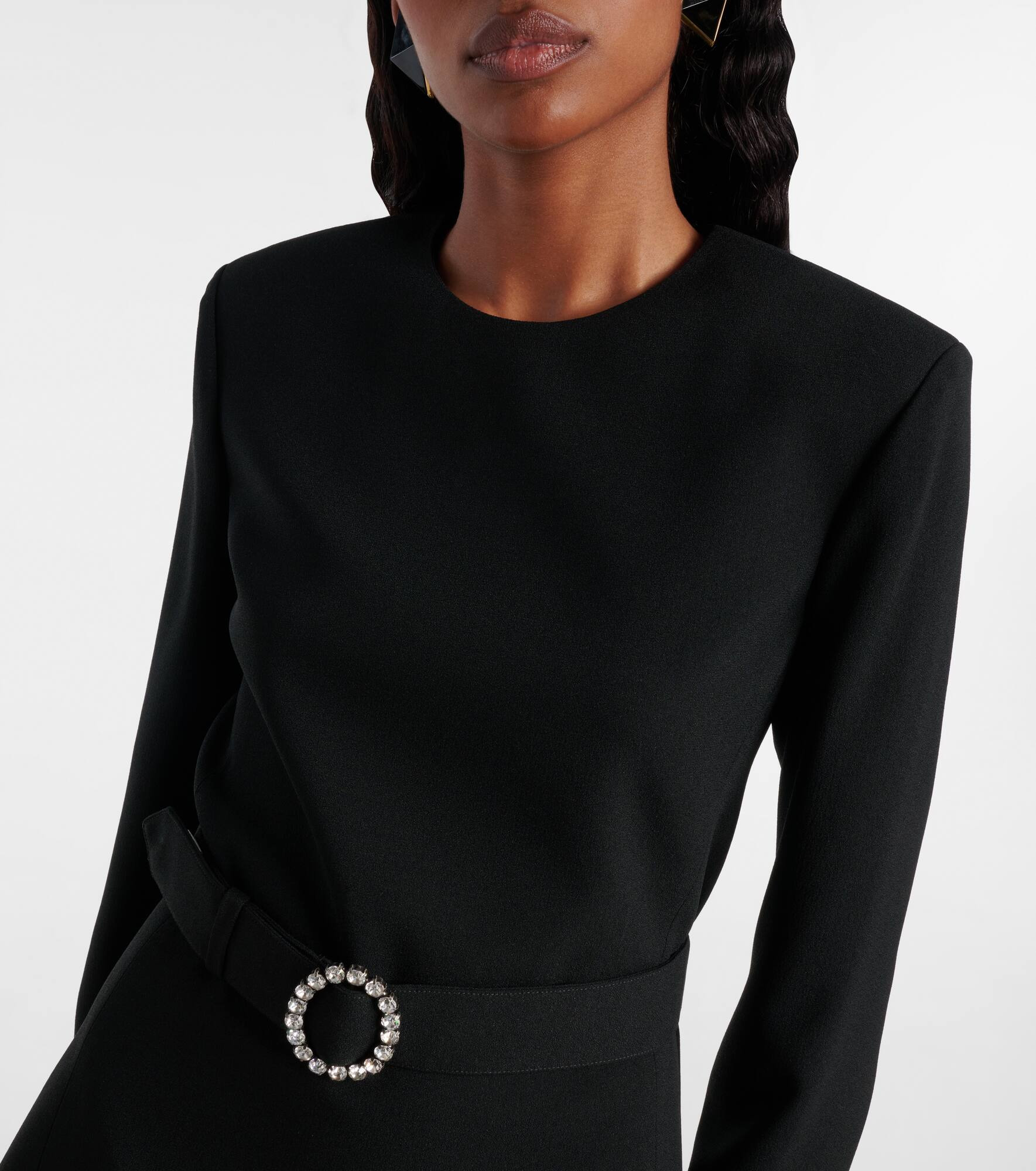 Embellished open-back minidress - 4