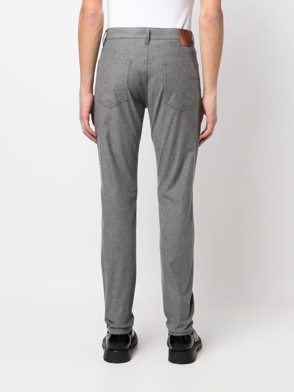 straight leg trousers - 4