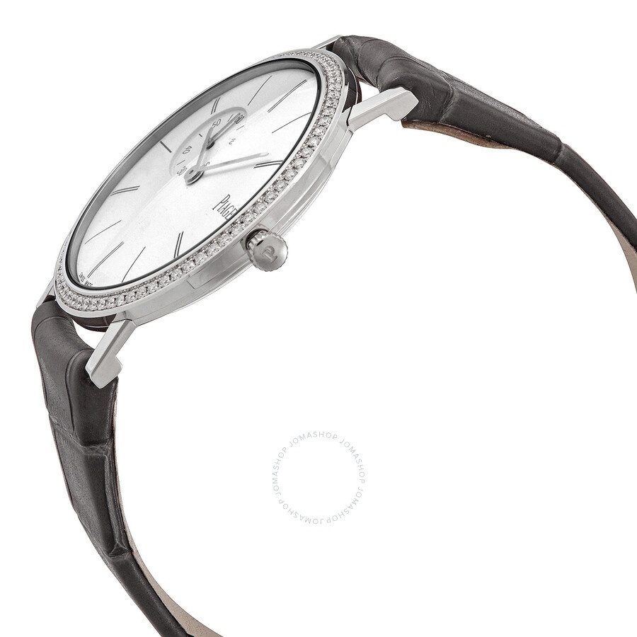 Piaget Altiplano Silver Dial Grey Alligator Leather Ladies Watch GOA39106 - 2