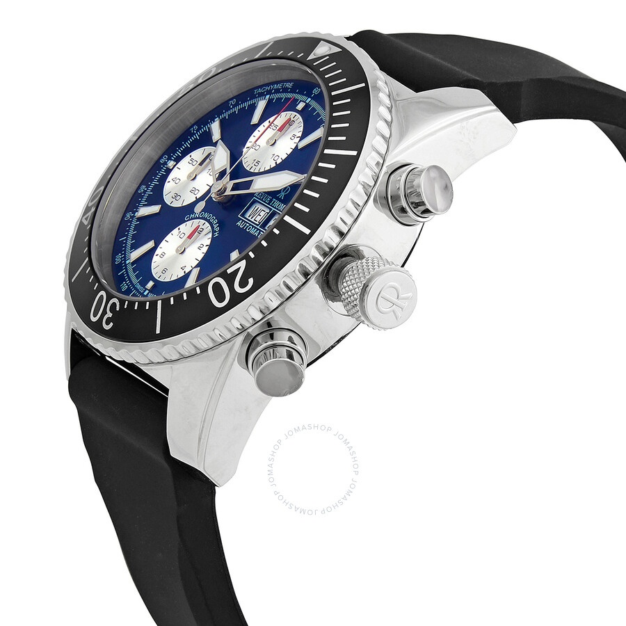 Revue Thommen - Revue Thommen Diver Chronograph Automatic Blue Dial Men's Watch 17030.6525 - 2