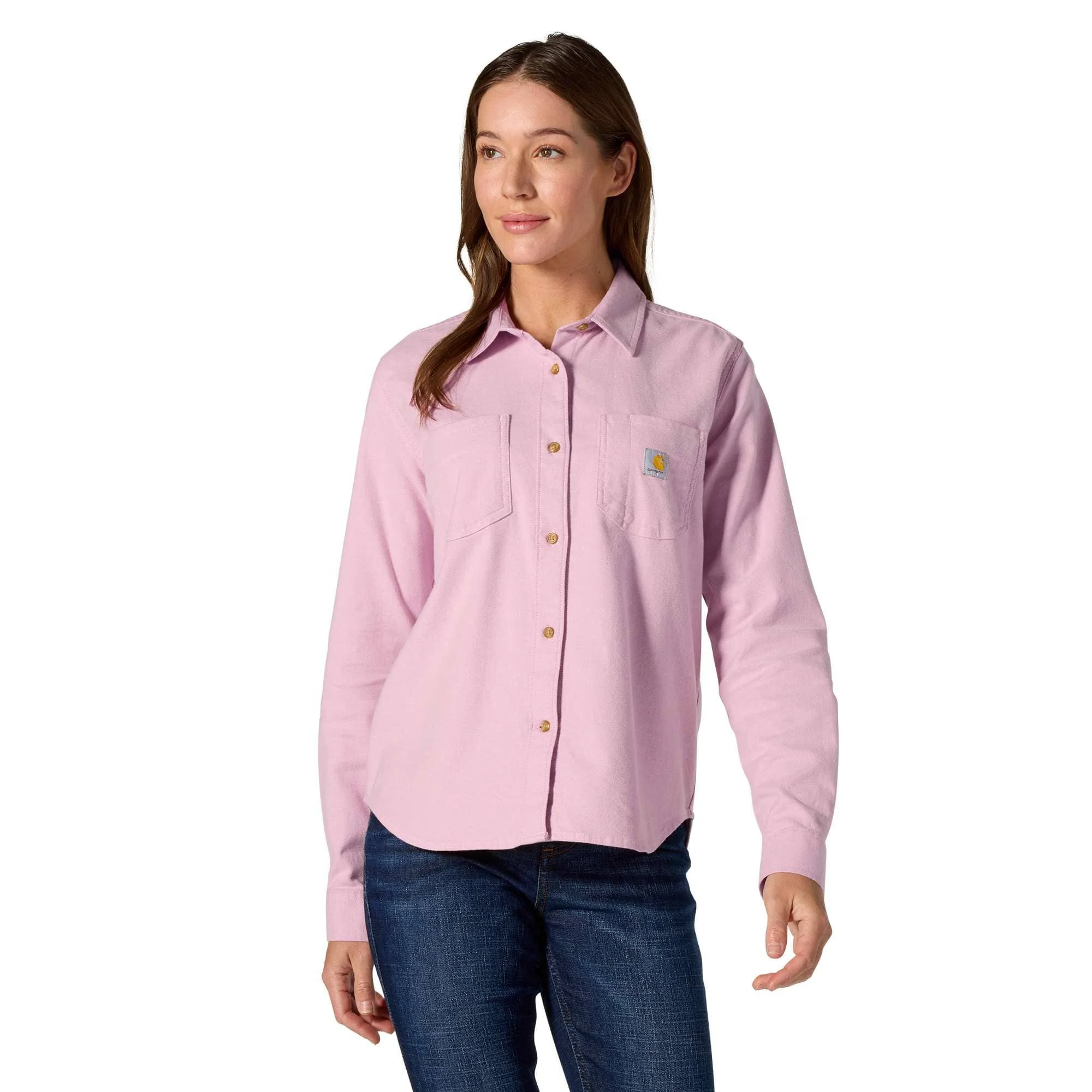 Women's Hamilton Relaxed LS Plaid Shirt - 1