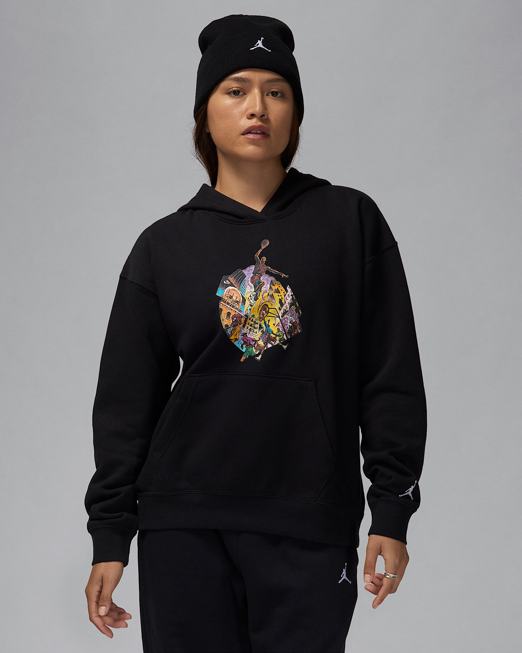 Jordan Brooklyn Fleece Women's Graphic Pullover Hoodie - 1