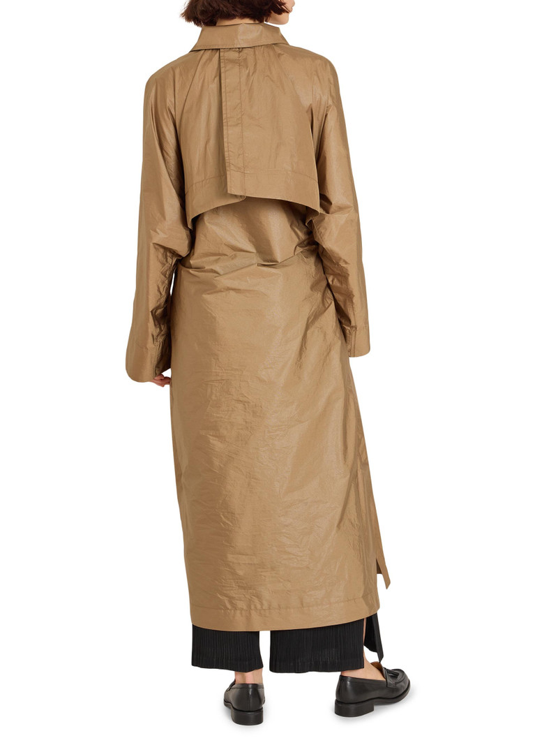 Women's Aerial Steel Trench Coat - Beige 5