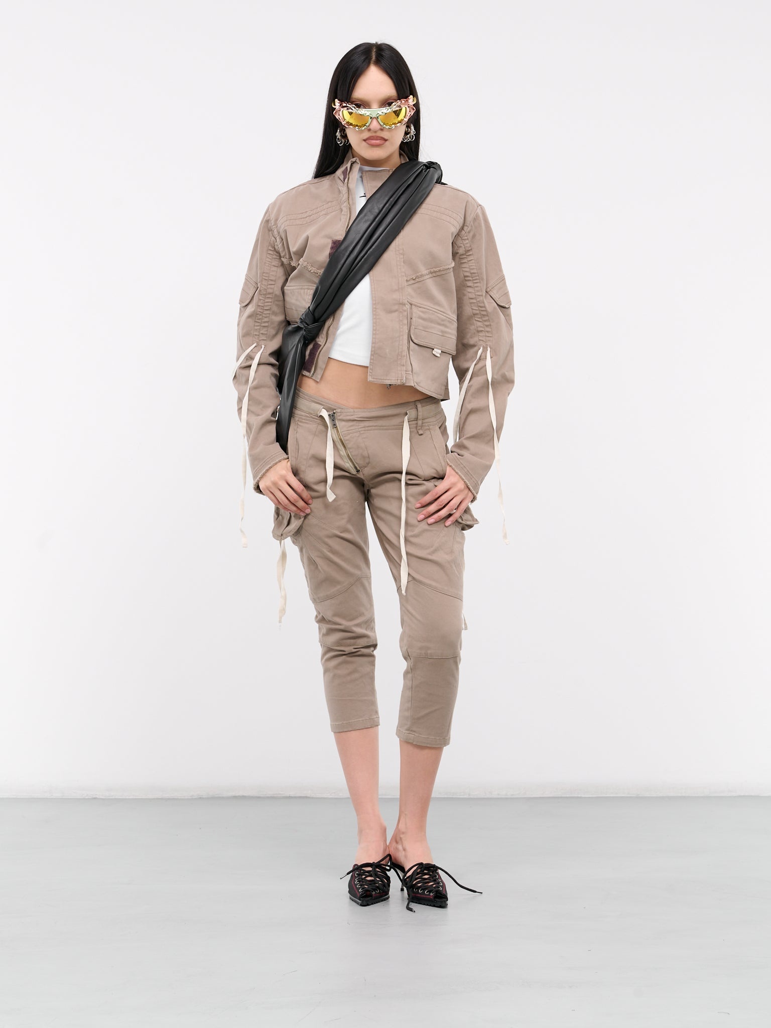 Cargo Capri Pants - 6