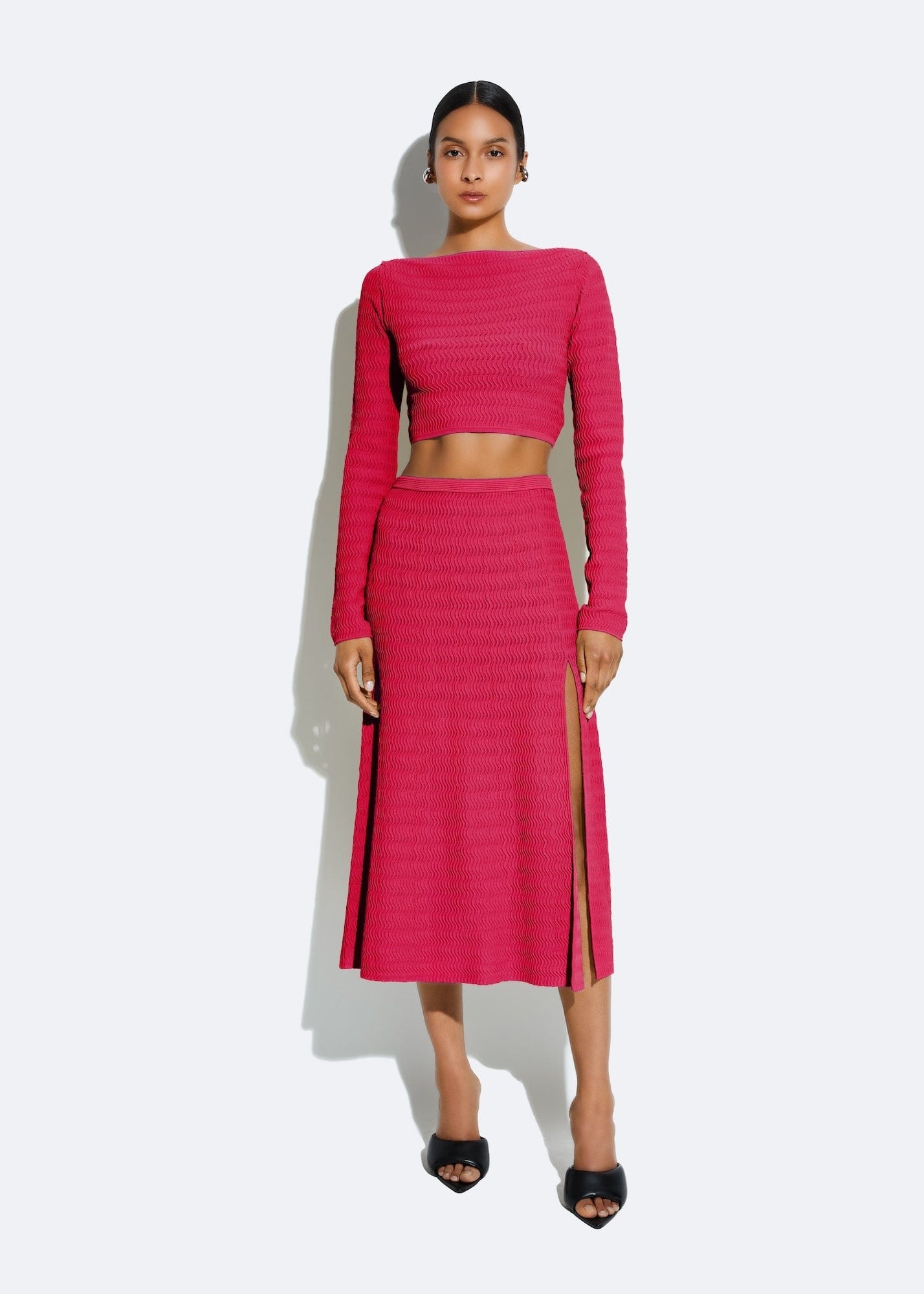 Matte Viscose Skirt - 2
