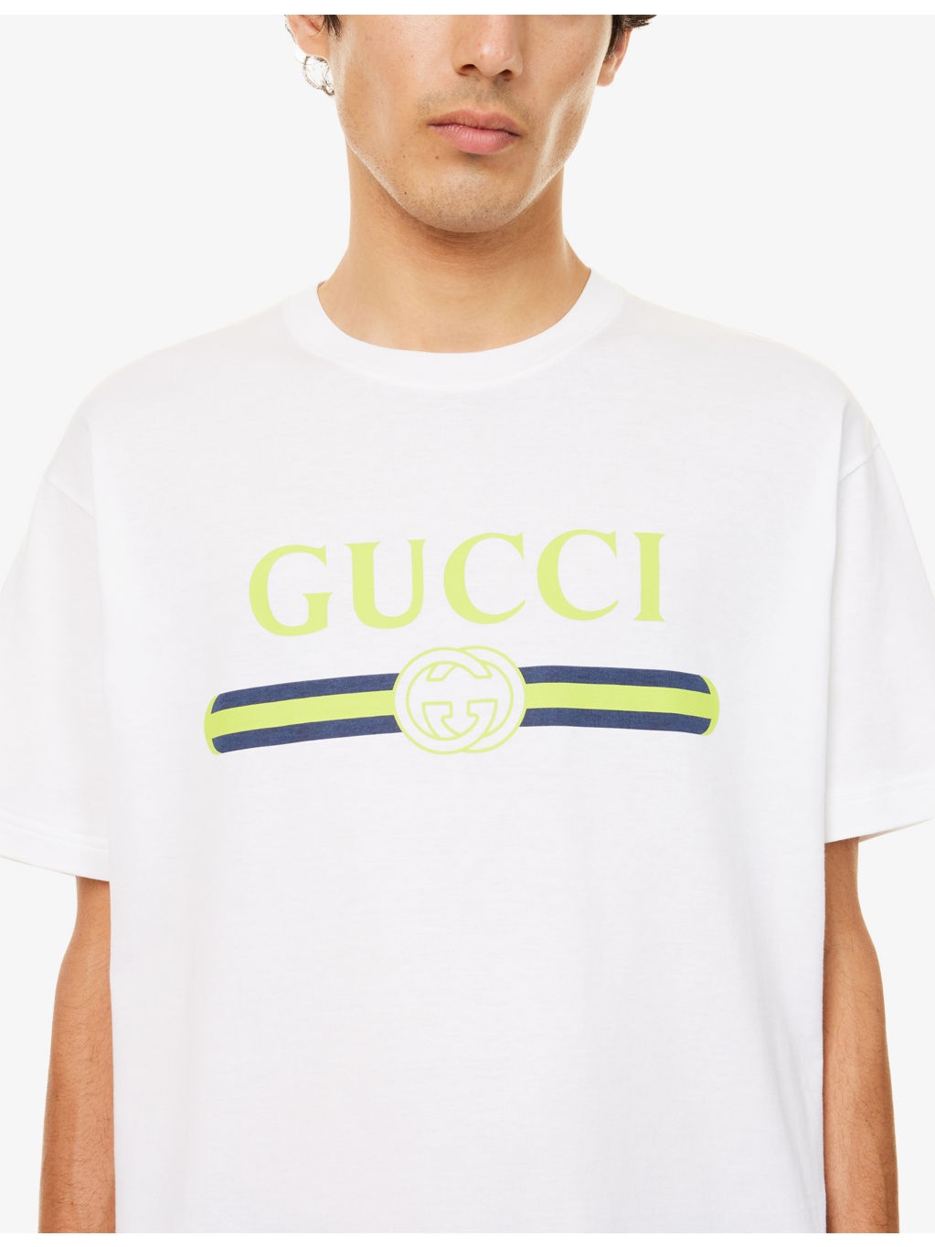 Logo-Print Relaxed-Fit Cotton-Jersey T-Shirt - 5