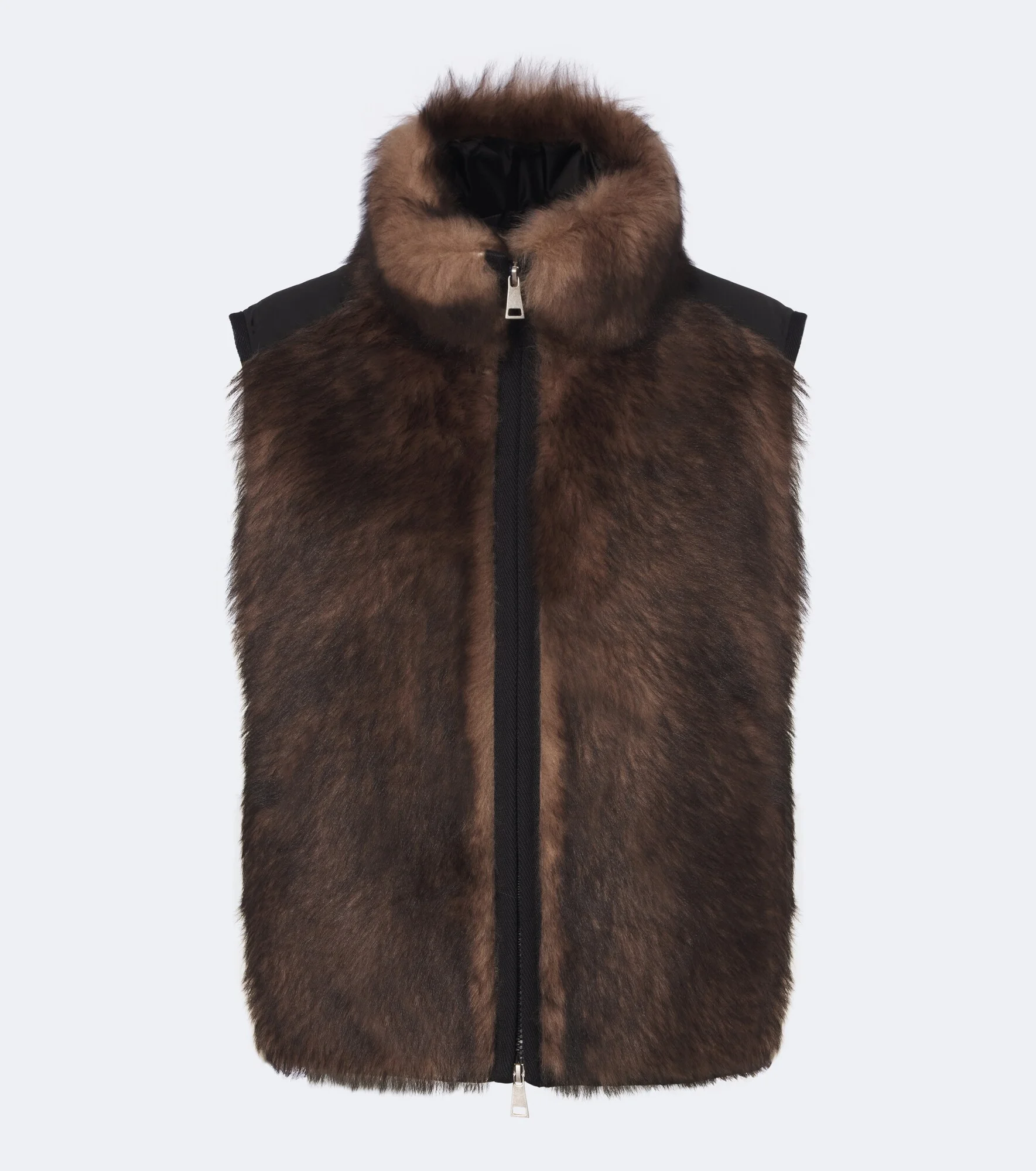 Tadorne shearling-trimmed down vest - 1