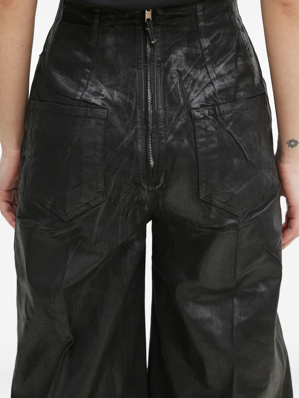 wide-leg jeans - 4