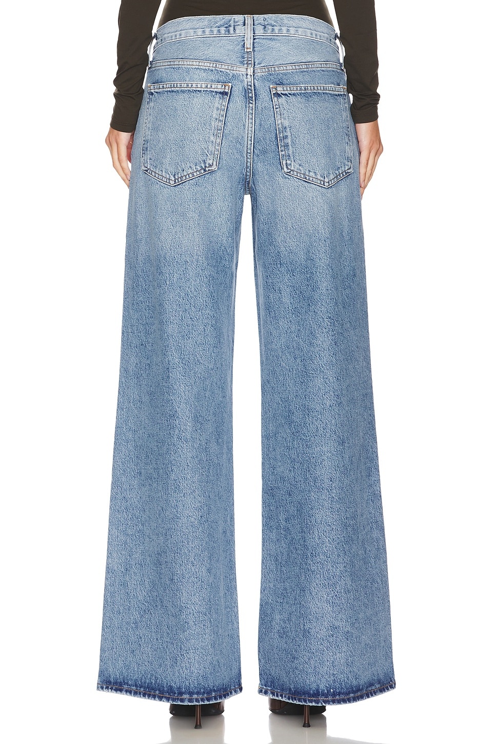 Clara Low Rise Baggy Flare - 4